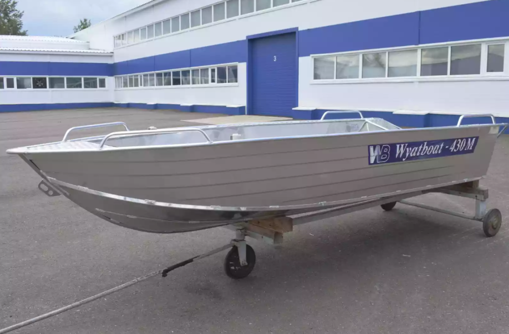 Алюминиевая лодка  Wyatboat-430М в Махачкале