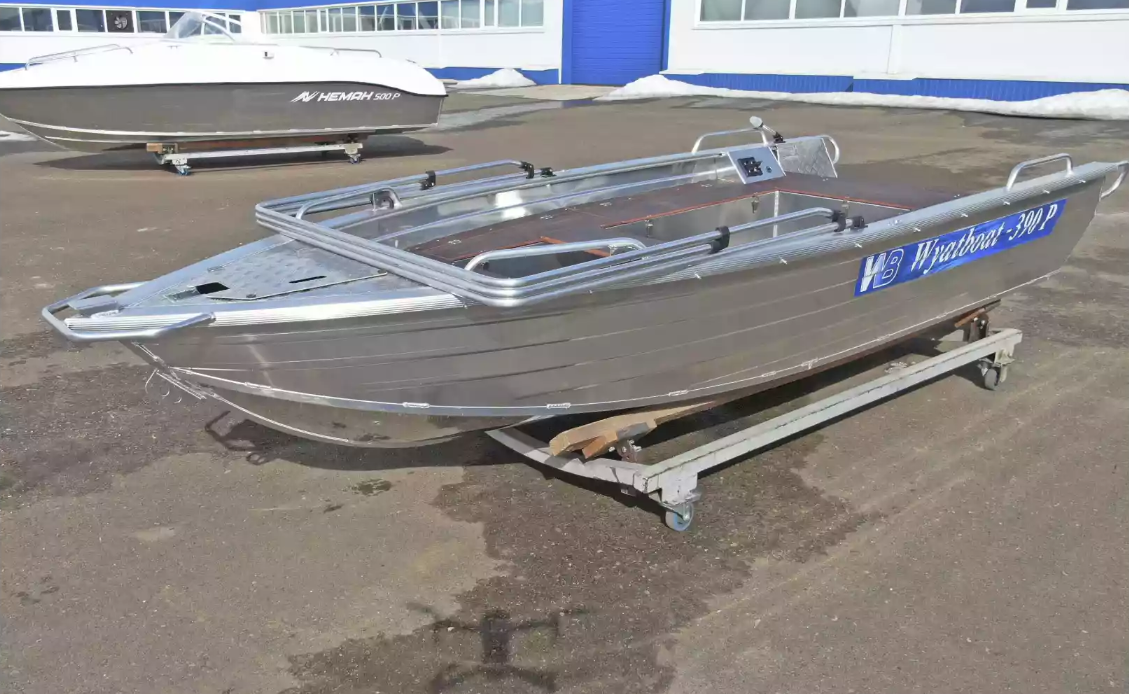 Алюминиевая лодка Wyatboat-390РМ в Махачкале