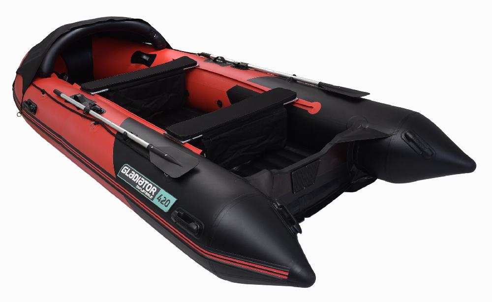 НАДУВНАЯ ЛОДКА GLADIATOR E450PRO в Махачкале