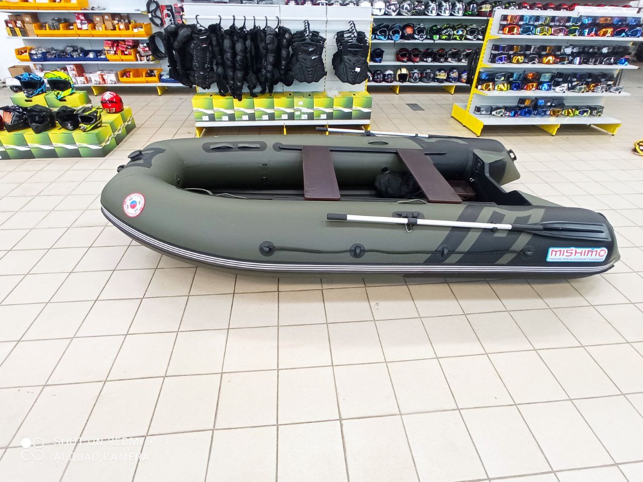 Лодка MISHIMO RIVER JET 410 под водомет в Махачкале