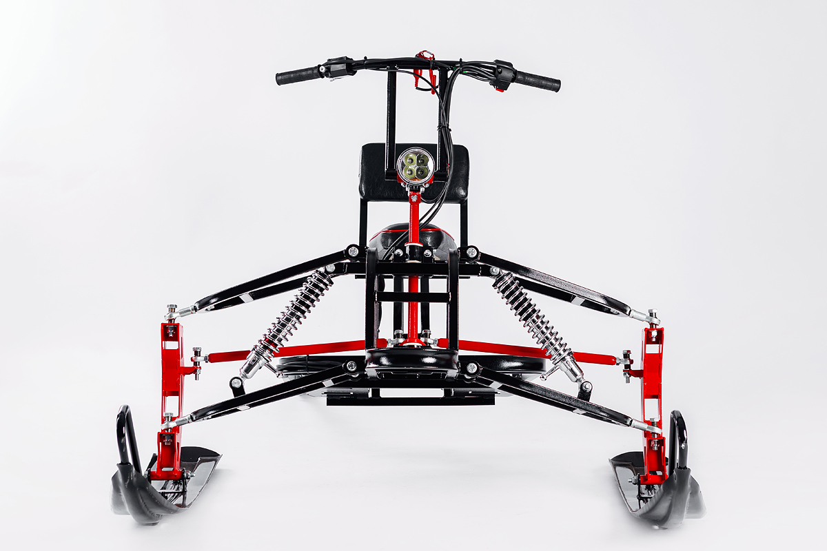 Лыжный модуль IKUDZO с подогревом ручек металлические лыжи в Махачкале