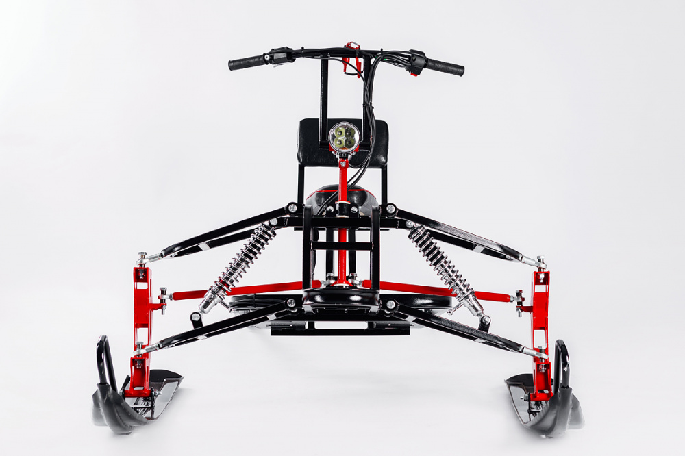 Лыжный модуль IKUDZO с подогревом ручек пластиковые лыжи в Махачкале