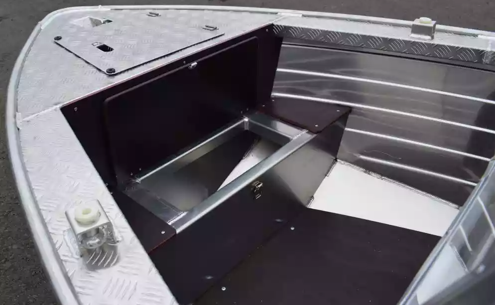 Алюминиевая лодка Wyatboat-390 DCM Увеличенный борт в Махачкале