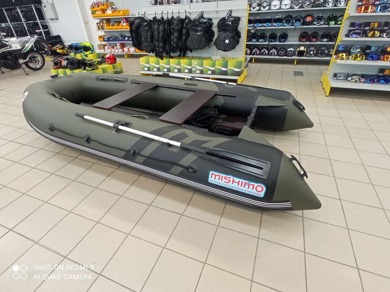 Лодка MISHIMO RIVER JET 410 под водомет в Махачкале