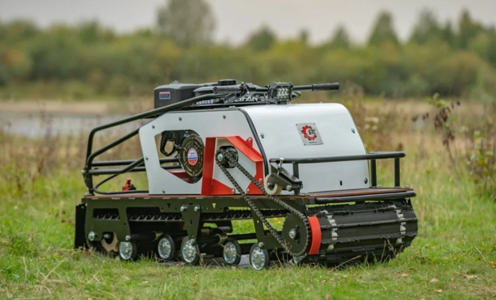 Мотобуксировщик БТС  «LONG» 500/15  э/зап LIFAN (18 Ватт) в Махачкале