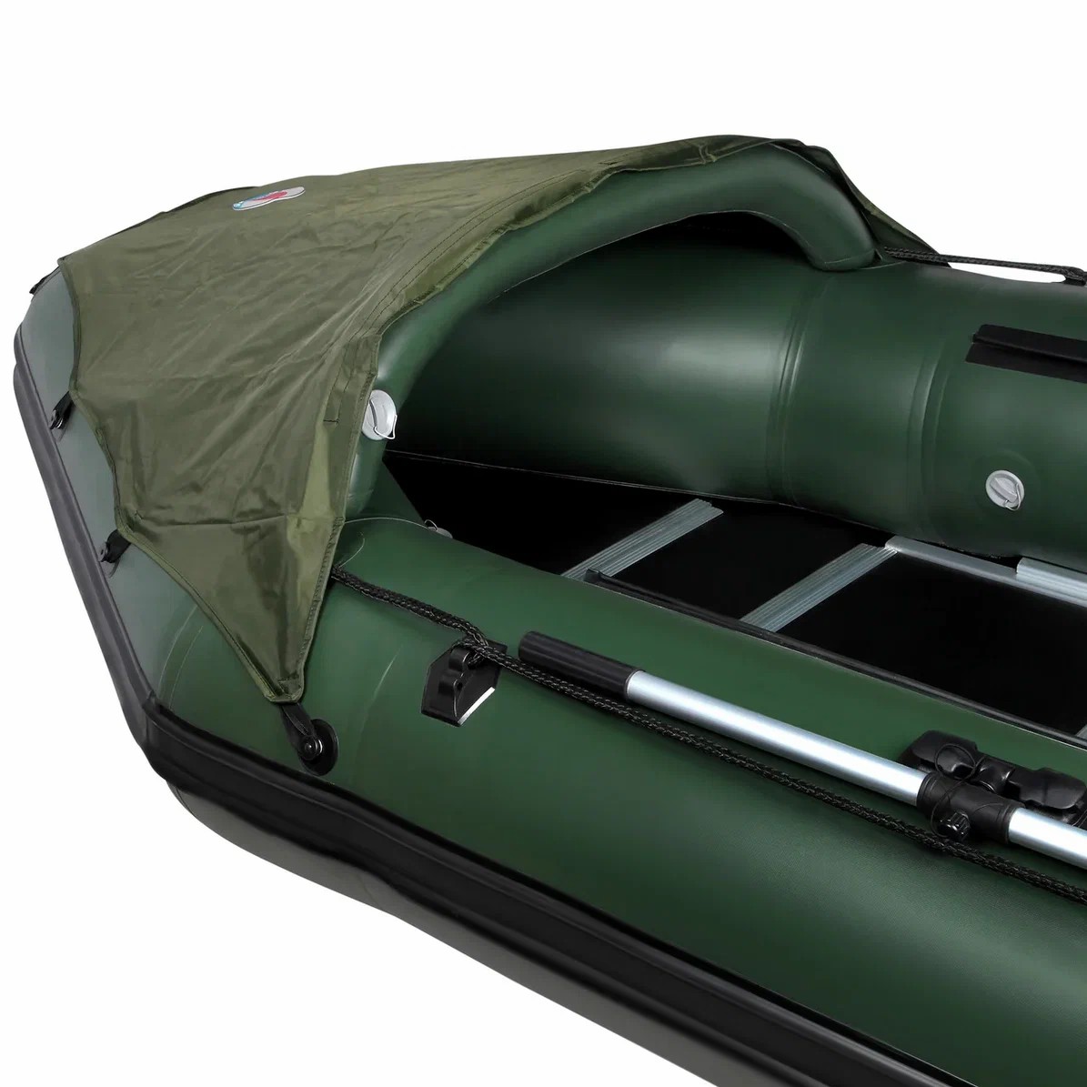 КОМПЛЕКТ НОСОВОГО ТЕНТА К ЛОДКЕ SMARINE SDP MAX 365-380 ЗЕЛЕНЫЙ в Махачкале