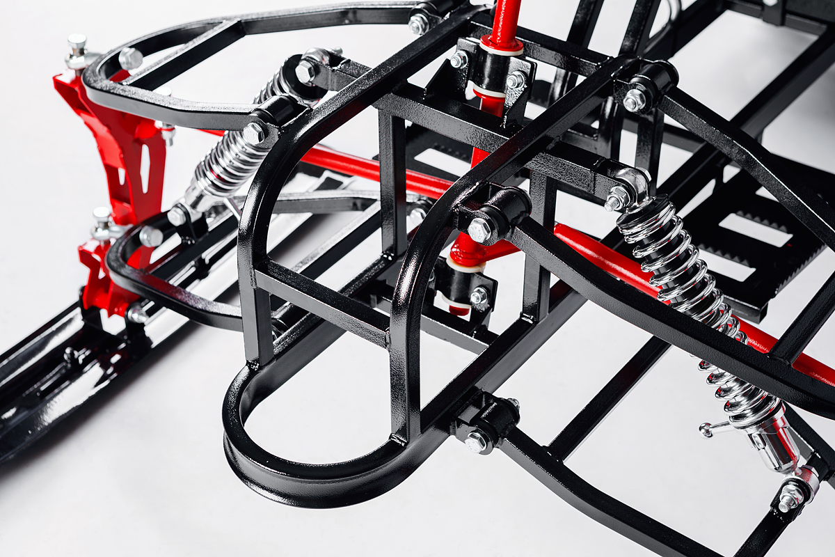 Лыжный модуль IKUDZO с подогревом ручек металлические лыжи в Махачкале