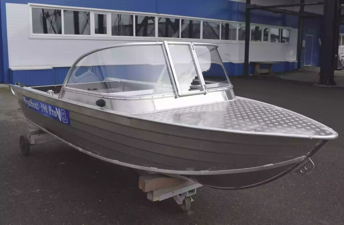 Алюминиевая лодка Wyatboat-390 Pro в Махачкале