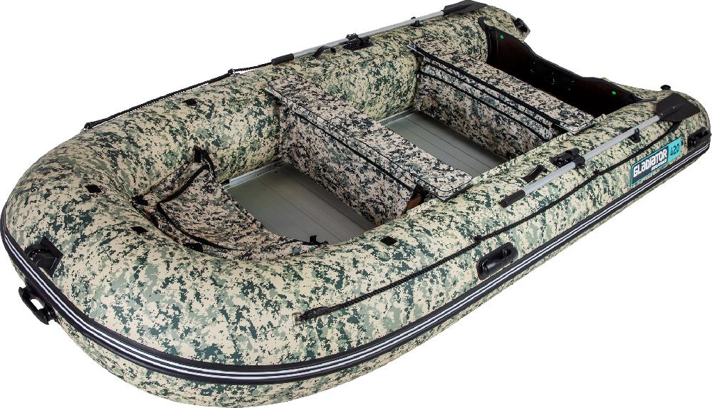 НАДУВНАЯ ЛОДКА GLADIATOR C420AL в Махачкале