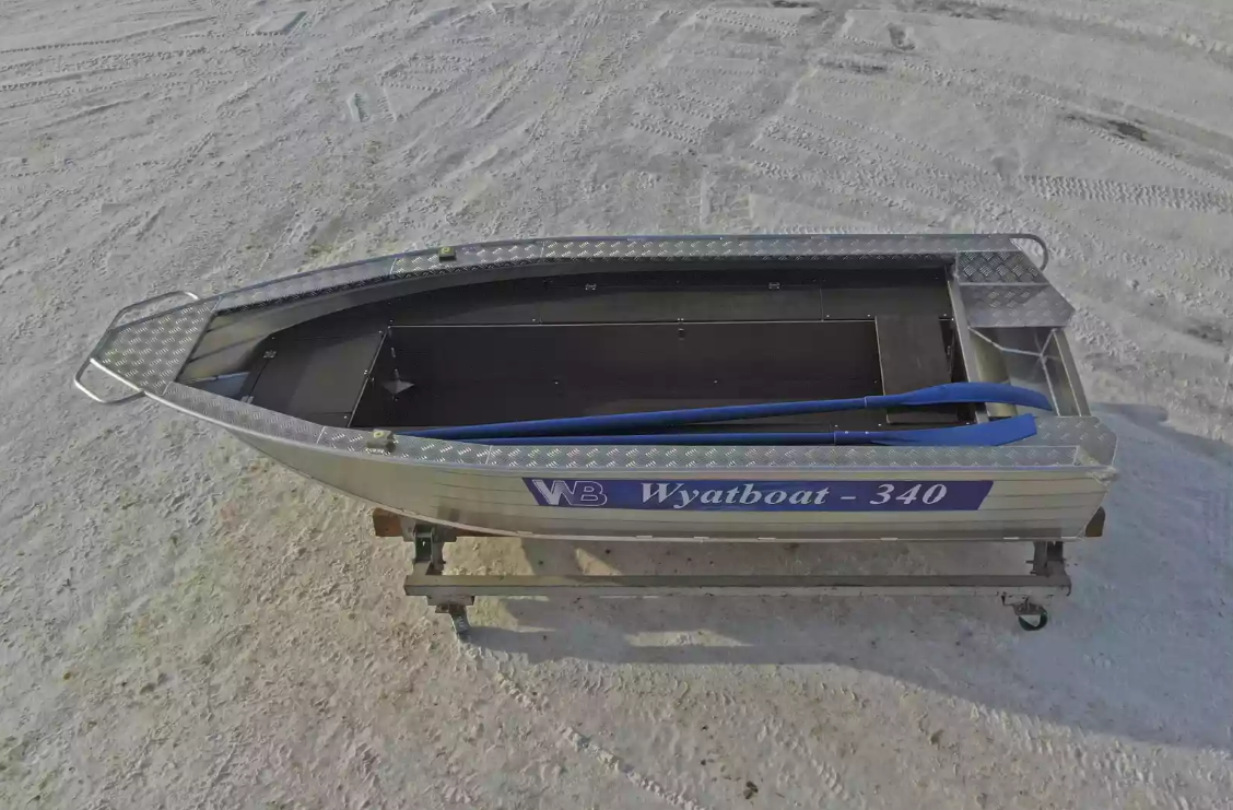 Алюминиевая лодка Wyatboat-340 РМ в Махачкале