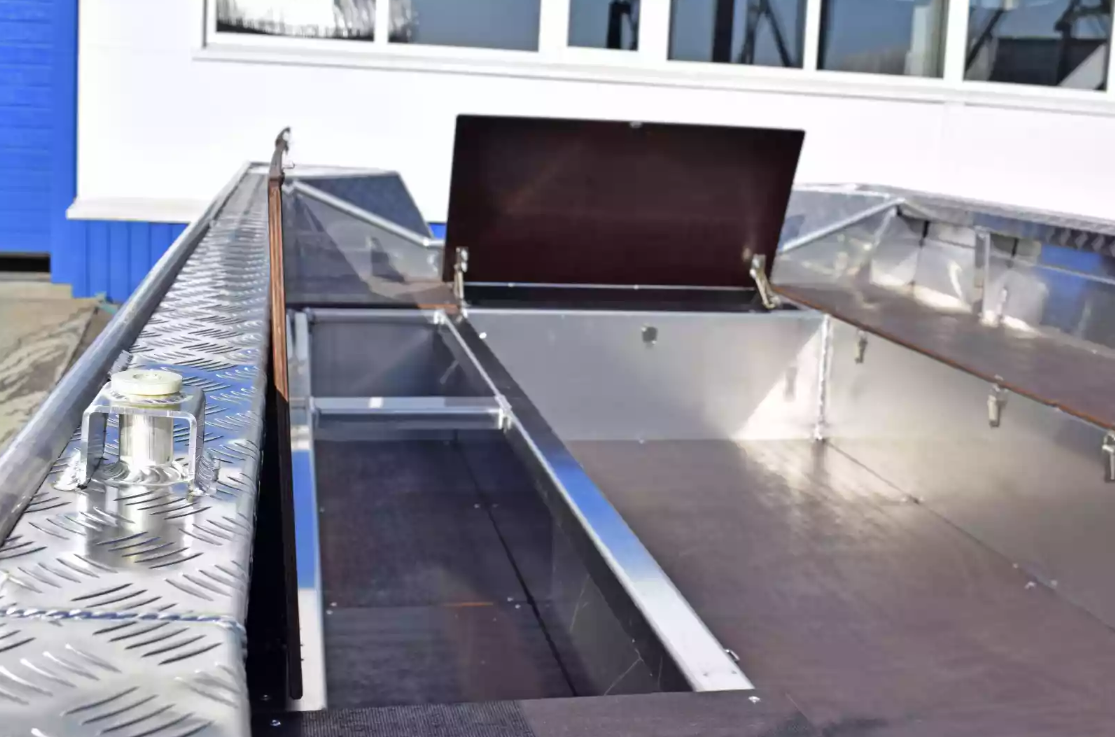 Алюминиевая лодка Wyatboat-490 Jonboat в Махачкале