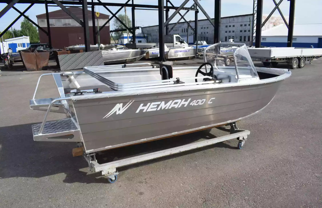 Алюминиевая лодка Неман-400 С в Махачкале