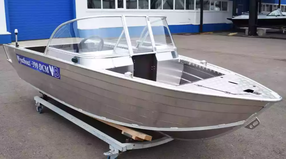 Алюминиевая лодка Wyatboat-390 DCM Увеличенный борт в Махачкале