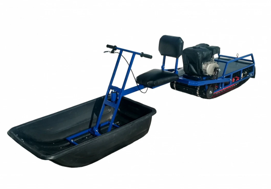 Мотобуксировщик толкач Альбатрос-XL8 с модулем. С фарой, тележки в Махачкале