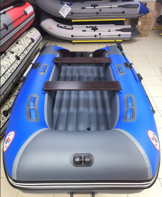 КОМПЛЕКТ Лодка MISHIMO PRO 350 + ЛОДОЧНЫЙ МОТОР MARLIN MP 9.9 (20) AMHS PRO в Махачкале