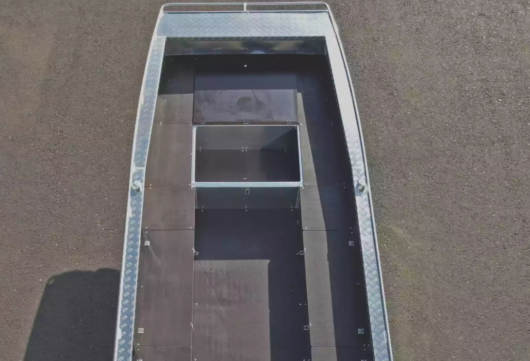 Алюминиевая лодка Wyatboat-490 Jonboat в Махачкале