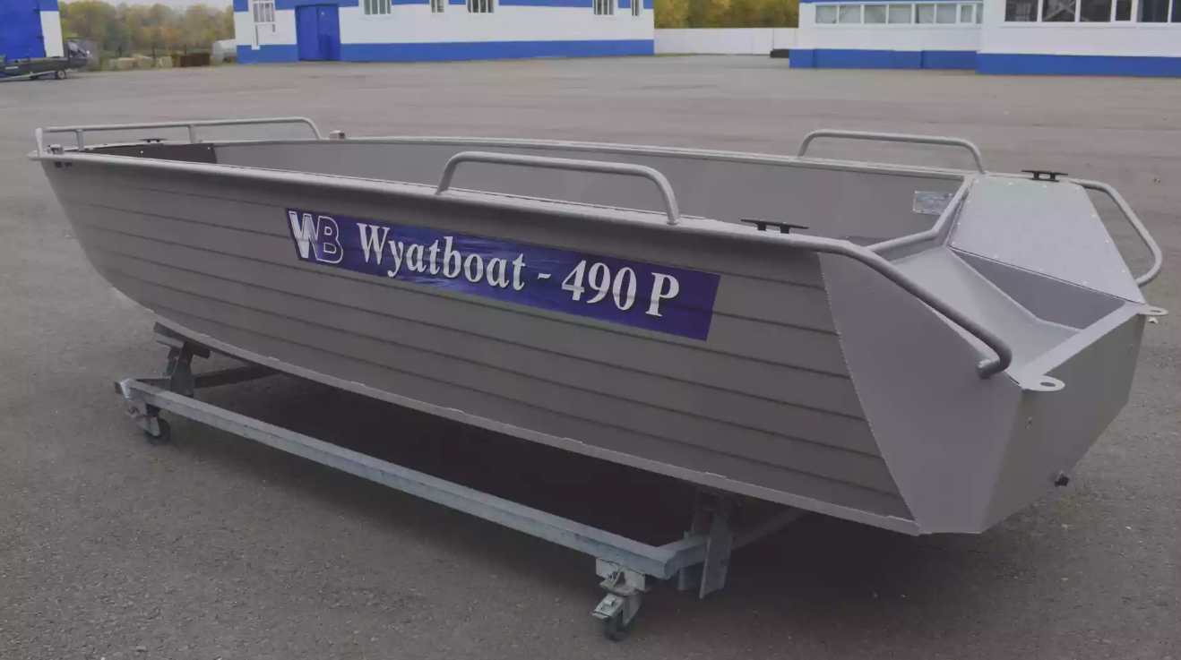 Алюминиевая лодка Wyatboat-490 P в Махачкале