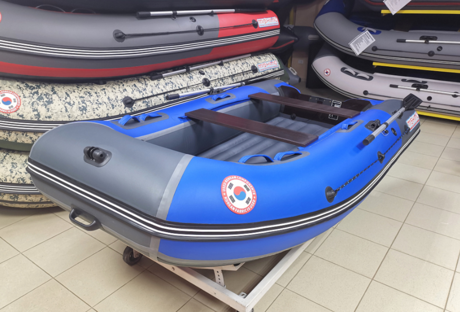 КОМПЛЕКТ Лодка MISHIMO PRO 350 + ЛОДОЧНЫЙ МОТОР MARLIN MP 9.9 (20) AMHS PRO в Махачкале