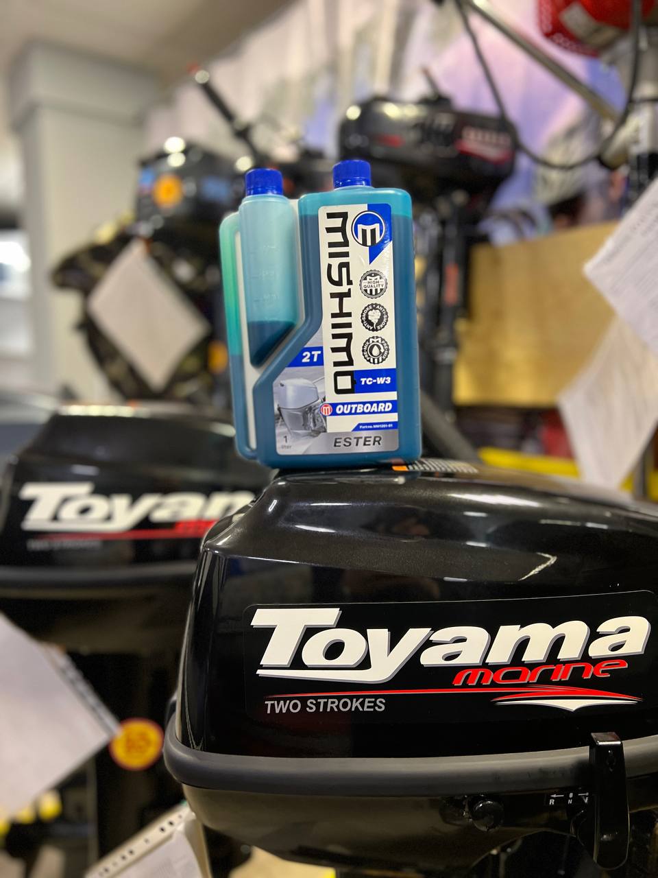 Масло MISHIMO 2T OUTBOARD (ESTER) полусинтетика 1 л в Махачкале
