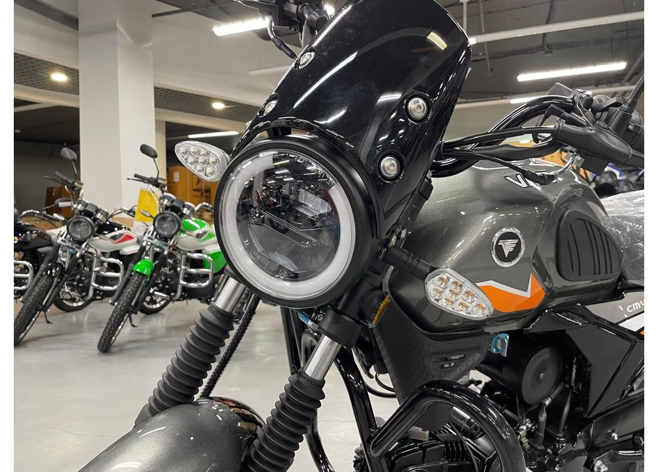 Мопед VMC NOVA 49сс (125сс) Led Full, дисковый тормоз, RKB RATO с баланс. валом, сигнализация в Махачкале