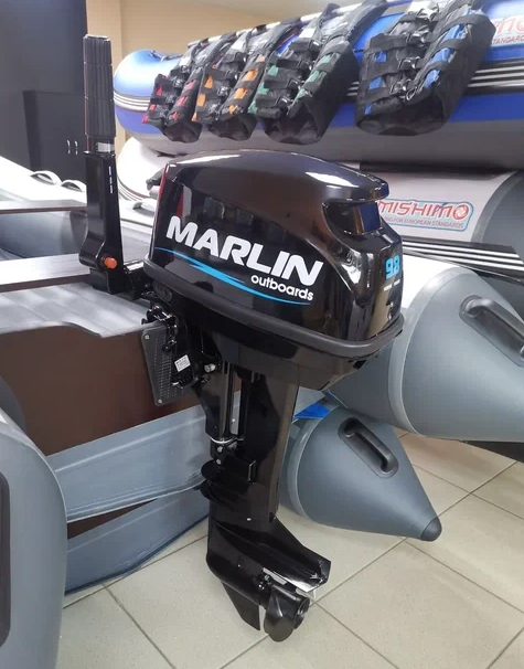 КОМПЛЕКТ ЛОДКА MISHIMO LITE 350 + МОТОР 9,8 Л.С. в Махачкале