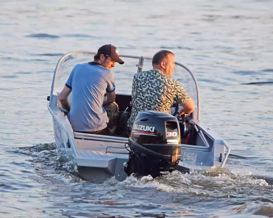 Алюминиевая лодка Wyatboat-390 DCM в Махачкале