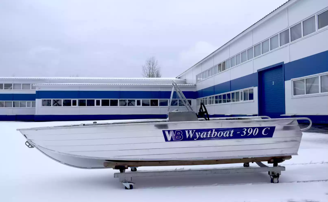 Алюминиевая лодка Wyatboat-390 C в Махачкале