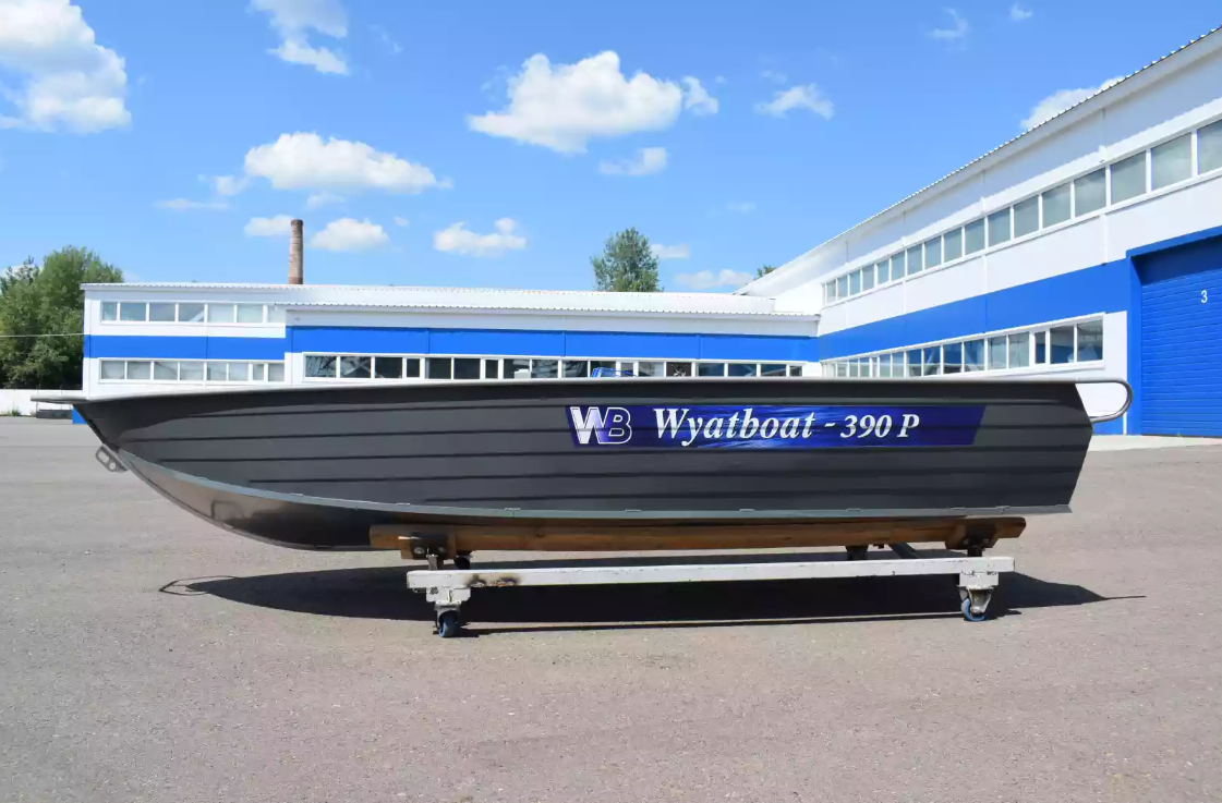 Алюминиевая лодка Wyatboat-390Р Fish в Махачкале