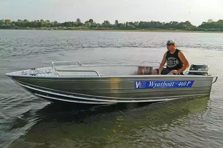Алюминиевая лодка Wyatboat-460 P в Махачкале