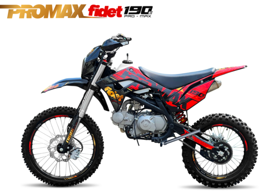 Мотоцикл (питбайк) PROMAX FIDET (ФАЙДЕТ) 190E MAX PRO LUX 19/16 в Махачкале