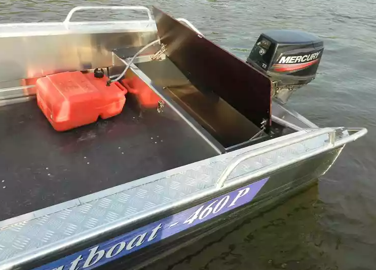 Алюминиевая лодка Wyatboat-460 P в Махачкале