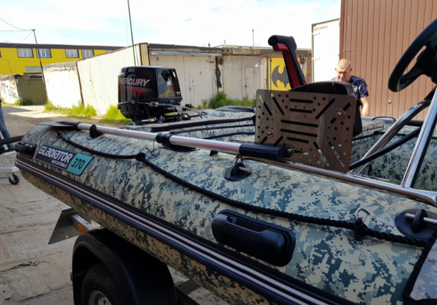 НАДУВНАЯ ЛОДКА GLADIATOR C370AL в Махачкале