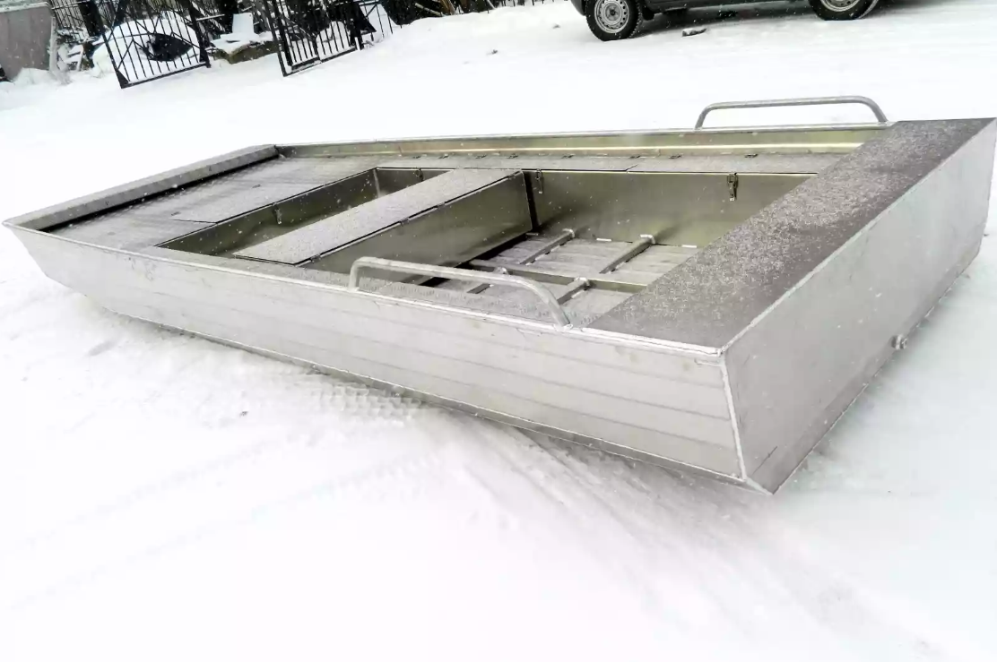 Алюминиевая лодка Wyatboat-390 Jonboat в Махачкале