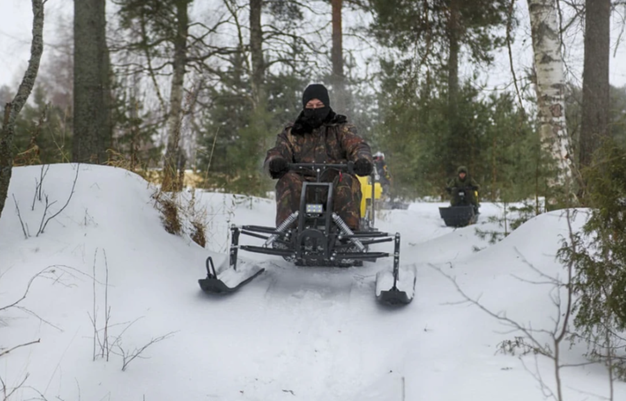 Мотобуксировщик РЫБАК PKD. PSD 17 л.с. (длинная база 1430мм) в Махачкале