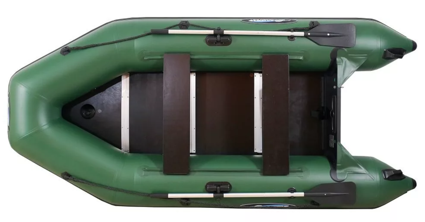 МОТОРНО-ГРЕБНАЯ ЛОДКА ПВХ GLADIATOR A 280 ТК С ФАНЕРНЫМ ДНОМ в Махачкале