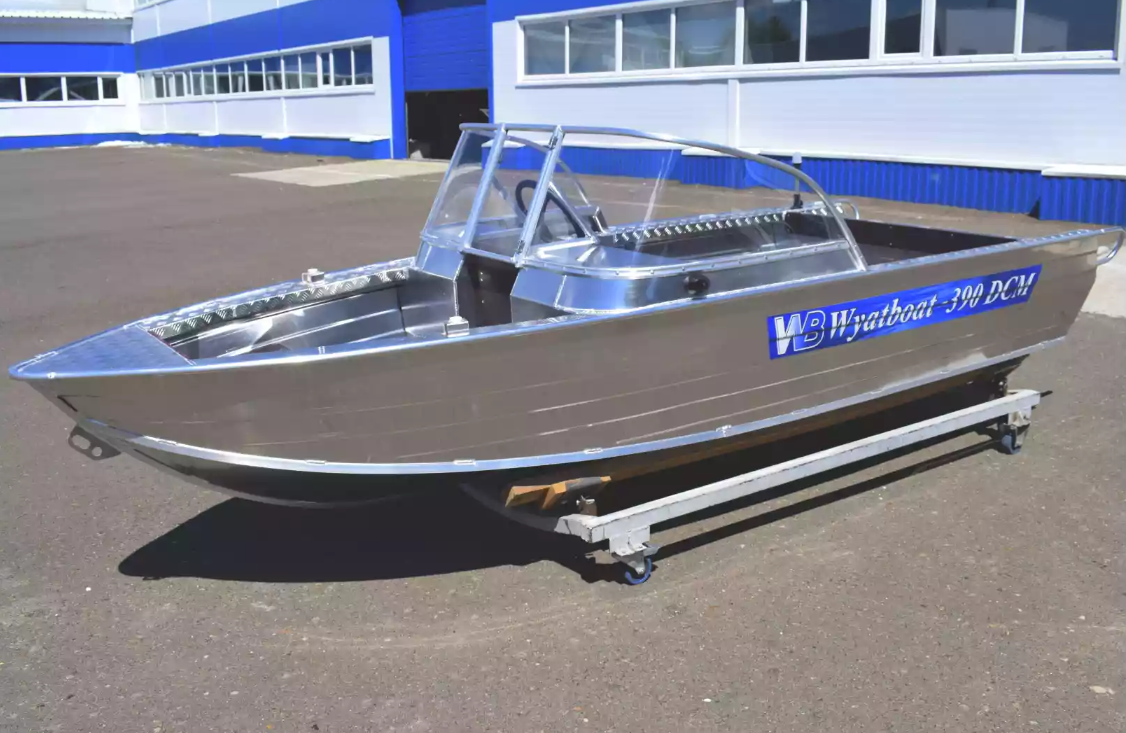 Алюминиевая лодка Wyatboat-390 DCM в Махачкале