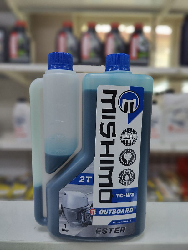 Масло MISHIMO 2T OUTBOARD (ESTER) полусинтетика 1 л в Махачкале