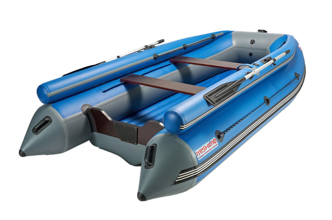 КОМПЛЕКТ ЛОДКА MISHIMO FAMILY LITE 370 + МОТОР MARLIN MP 9.9 AMHS PROLINE FORCE в Махачкале