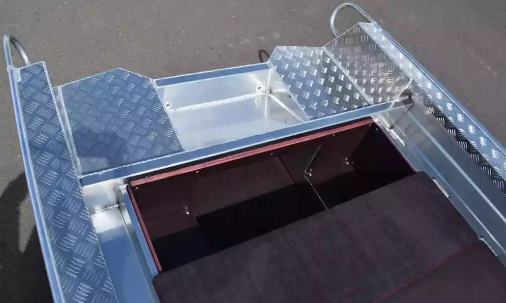Алюминиевая лодка Wyatboat-390Р Fish в Махачкале