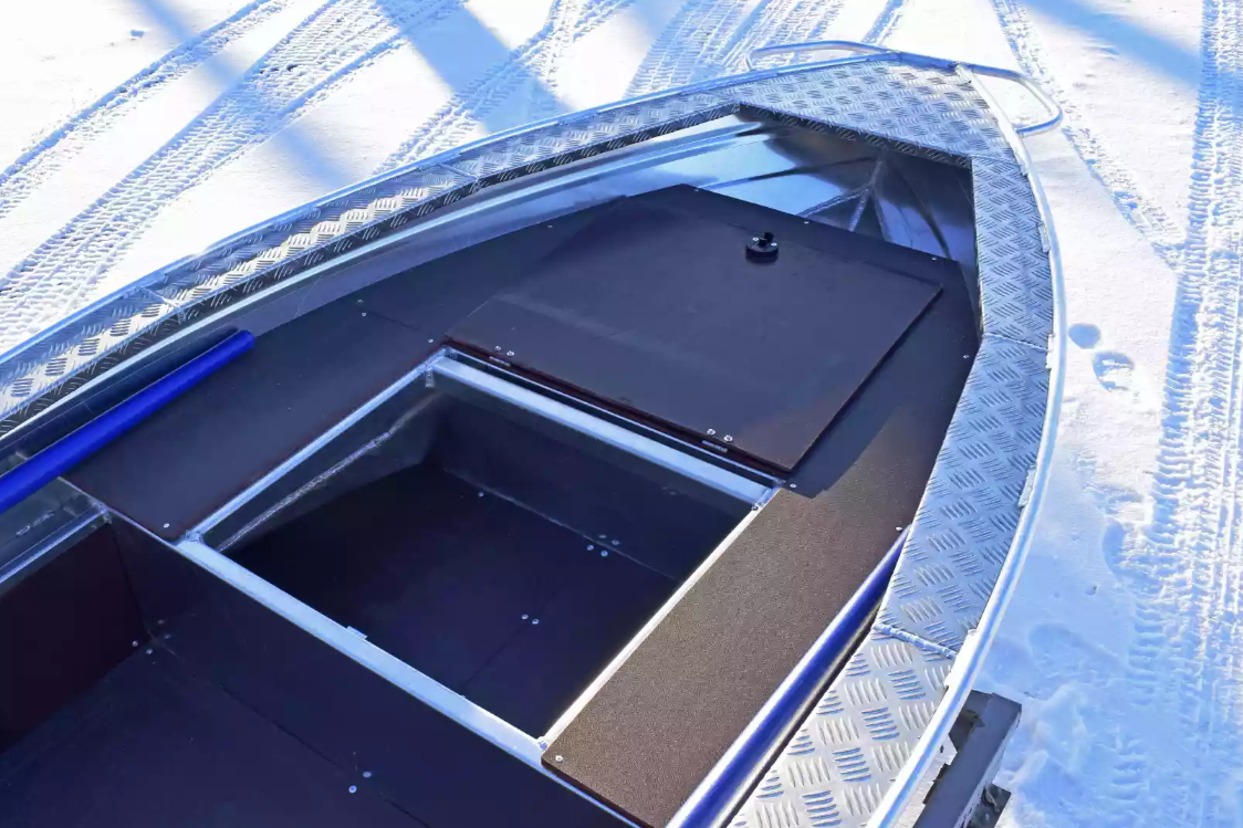 Алюминиевая лодка Wyatboat-370 Р FISH в Махачкале