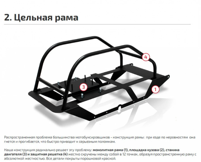 Мотобуксировщик НОРКА 380 MINI 9 л.с. в Махачкале