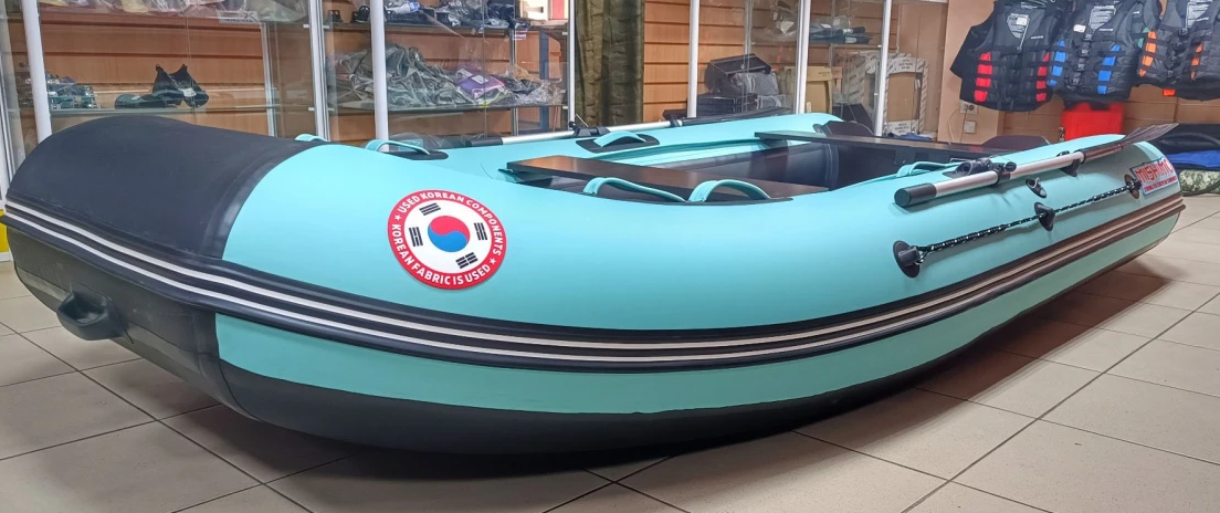 КОМПЛЕКТ ЛОДКА MISHIMO LITE 400 + МОТОР 9,9 (20) Л.С. в Махачкале