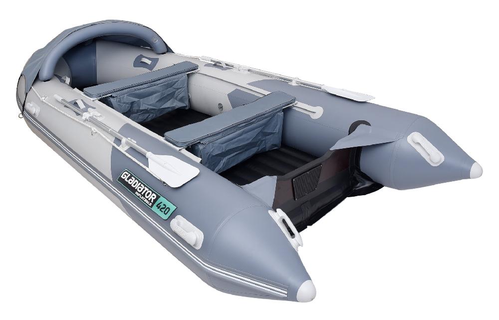 НАДУВНАЯ ЛОДКА GLADIATOR E420PRO в Махачкале
