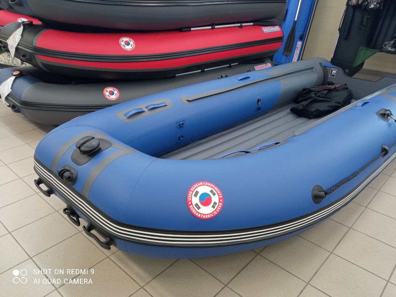 Лодка MISHIMO RIVER JET 390 под водомет в Махачкале