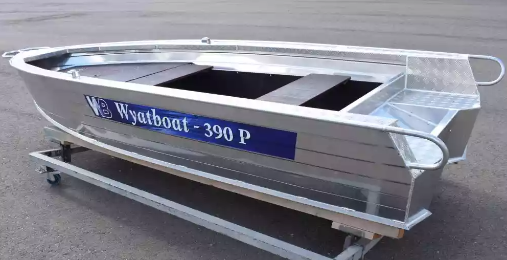 Алюминиевая лодка Wyatboat-390Р Fish в Махачкале