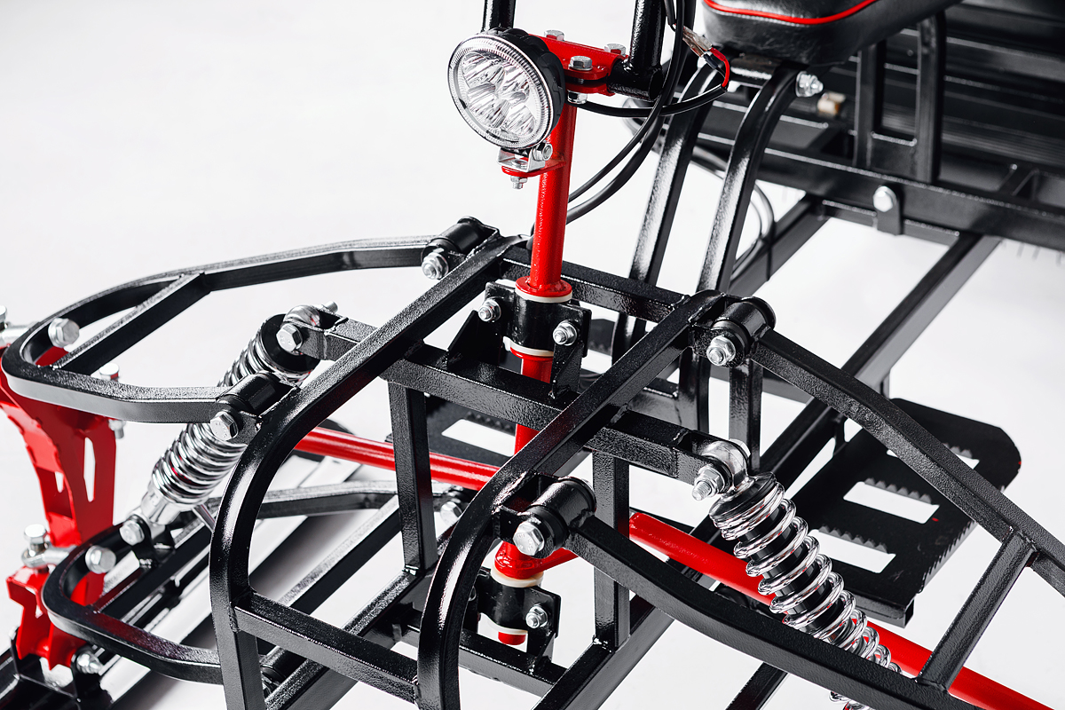 Лыжный модуль IKUDZO с подогревом ручек металлические лыжи в Махачкале