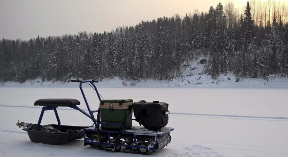 Мотобуксировщик Альбатрос-L 8 с фарой в Махачкале