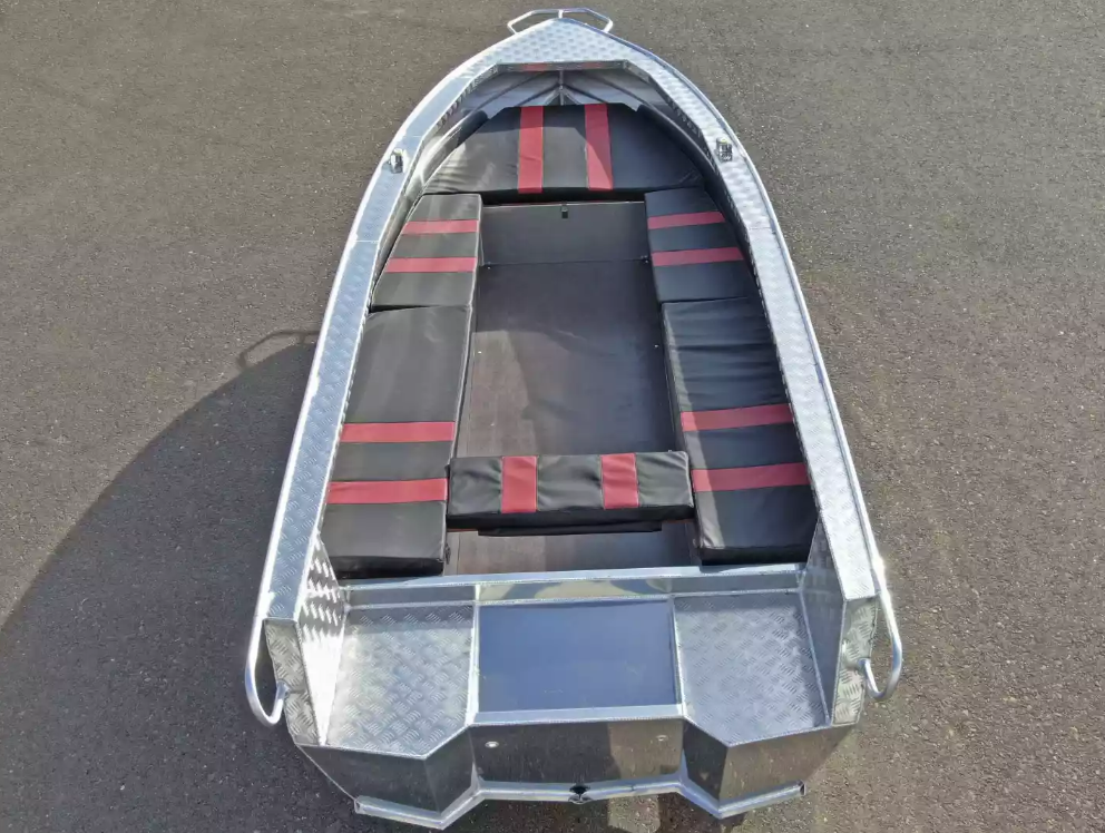Алюминиевая лодка Wyatboat-390РМ увеличенный борт в Махачкале