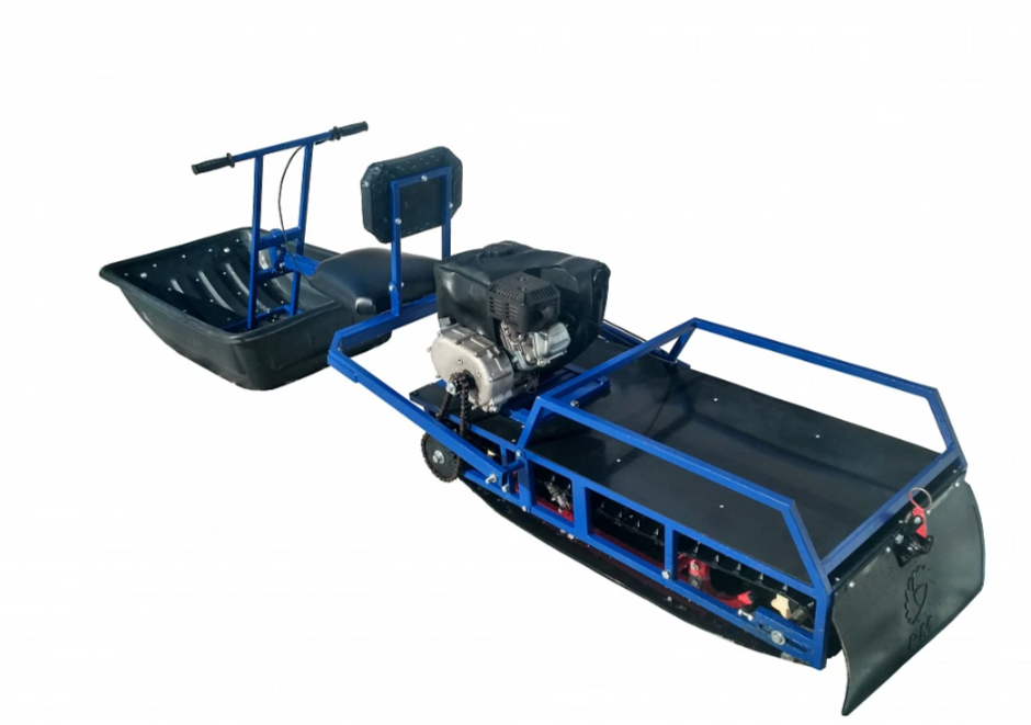 Мотобуксировщик толкач Альбатрос-XL8 с модулем. С фарой, тележки в Махачкале