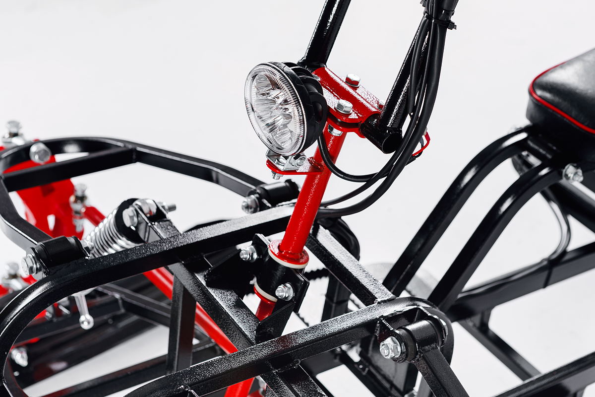 Лыжный модуль IKUDZO с подогревом ручек металлические лыжи в Махачкале